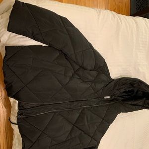 ASOS black puffer jacket